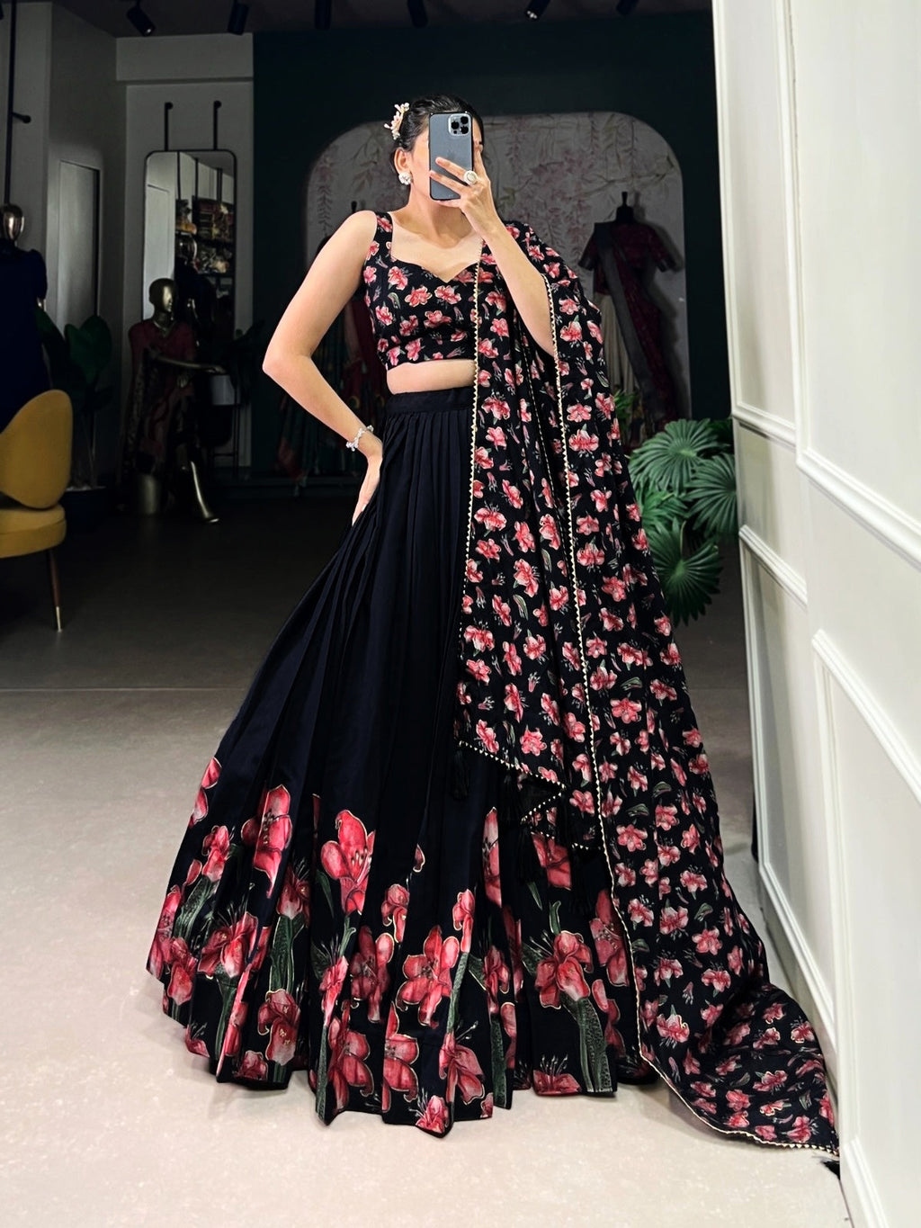 The Perfect Blend of Tradition And Sparkle Lehenga Choli 19231