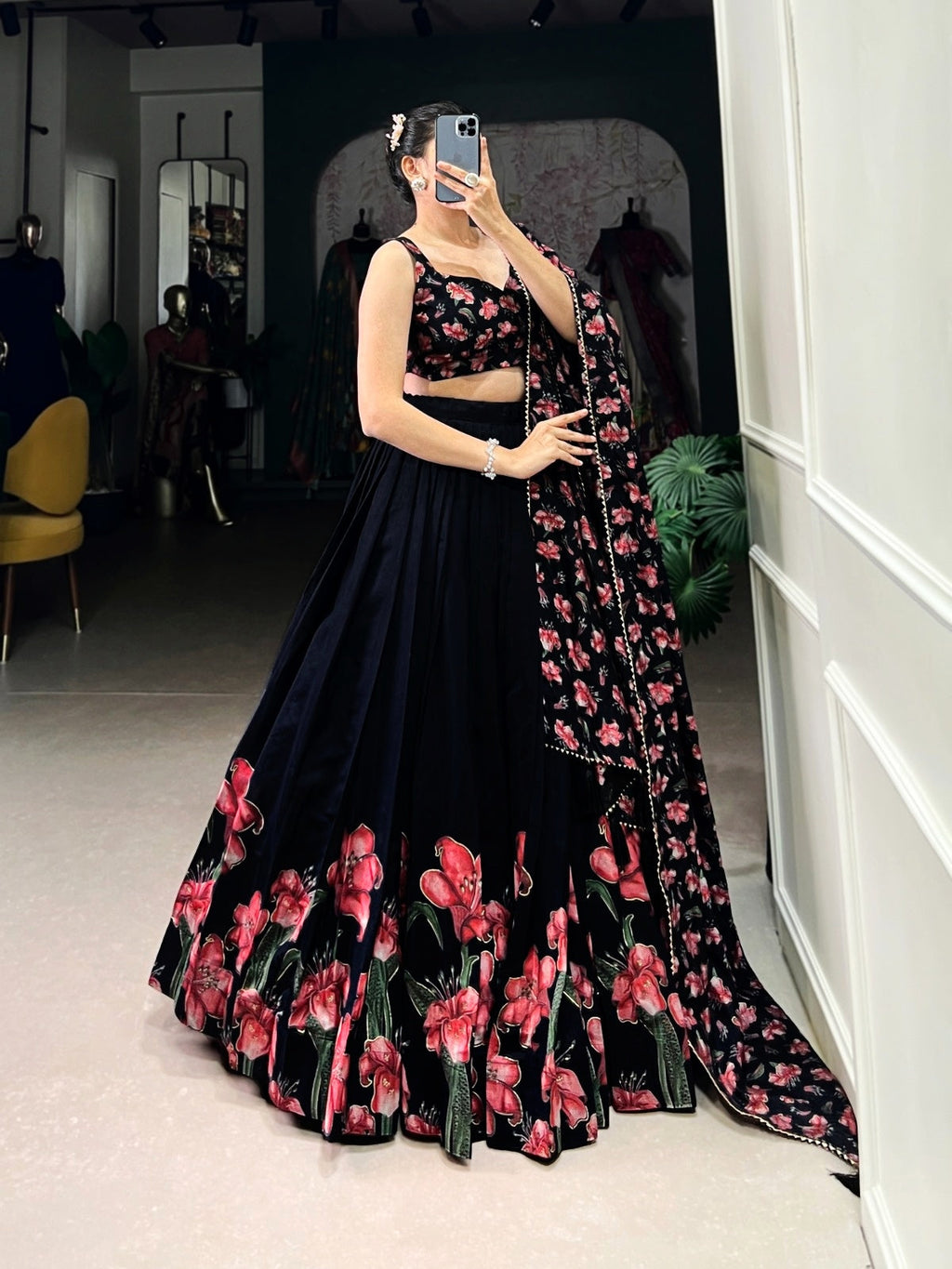 The Perfect Blend of Tradition And Sparkle Lehenga Choli 19231