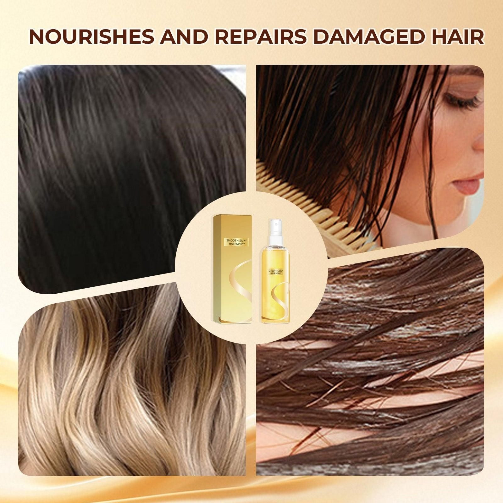 Leave-In Hair Oil Spray For Smoothing, Long-Lasting Shine 100ml (Pack of 1) yzatrg-dh