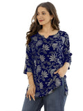 Women's Short Kurti in TopsTunic Rayon Cotton Blend | Ladies Ethnic Tunic