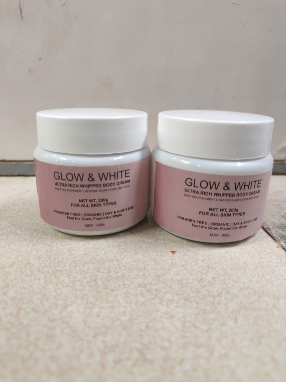 Glow & White Body Cream 100gm Each (Pack of 2) yzatrg-dh