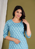 Trendy Stylish Floral Print co-ord set for girls and women 13374
