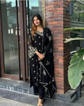Kurta With Dupatta And Bottomwear 15801