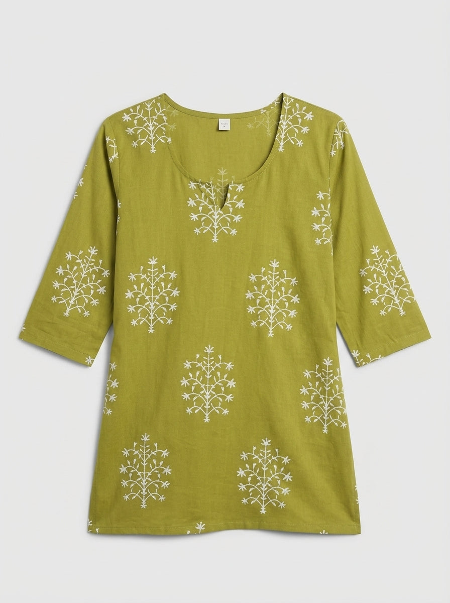 Short Kurti — Professional Flat Lay | Generated by Modelize